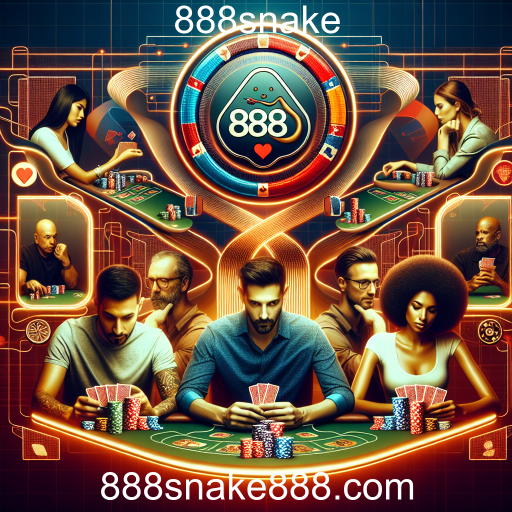 Descubra a Emoção do Poker Online no 888snake
